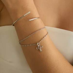 Aries Zodiac Talisman Charm in Silver