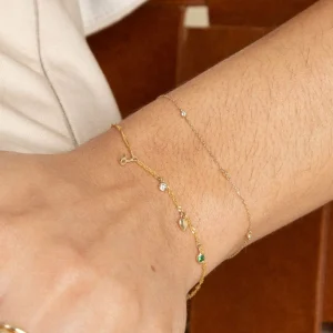 Astrid Chain Bracelet in Solid Gold