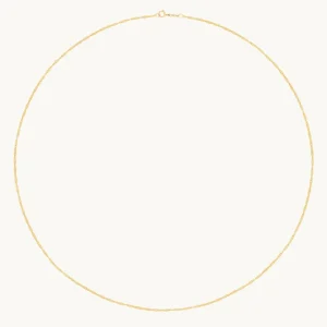 Astrid Chain Necklace in Solid Gold