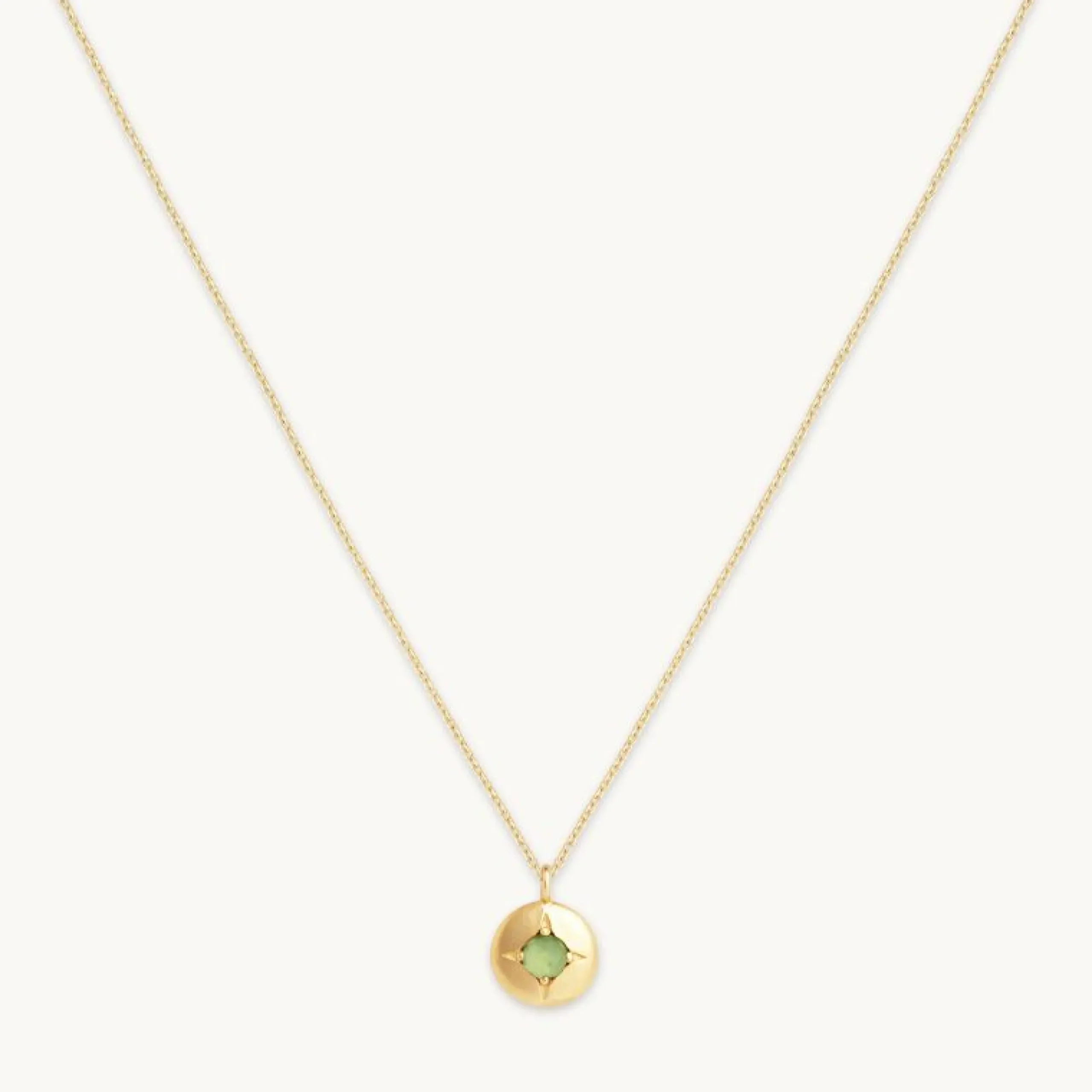 august_peridot_birthstone_0-3.webp August Peridot Birthstone Necklace in Solid Gold