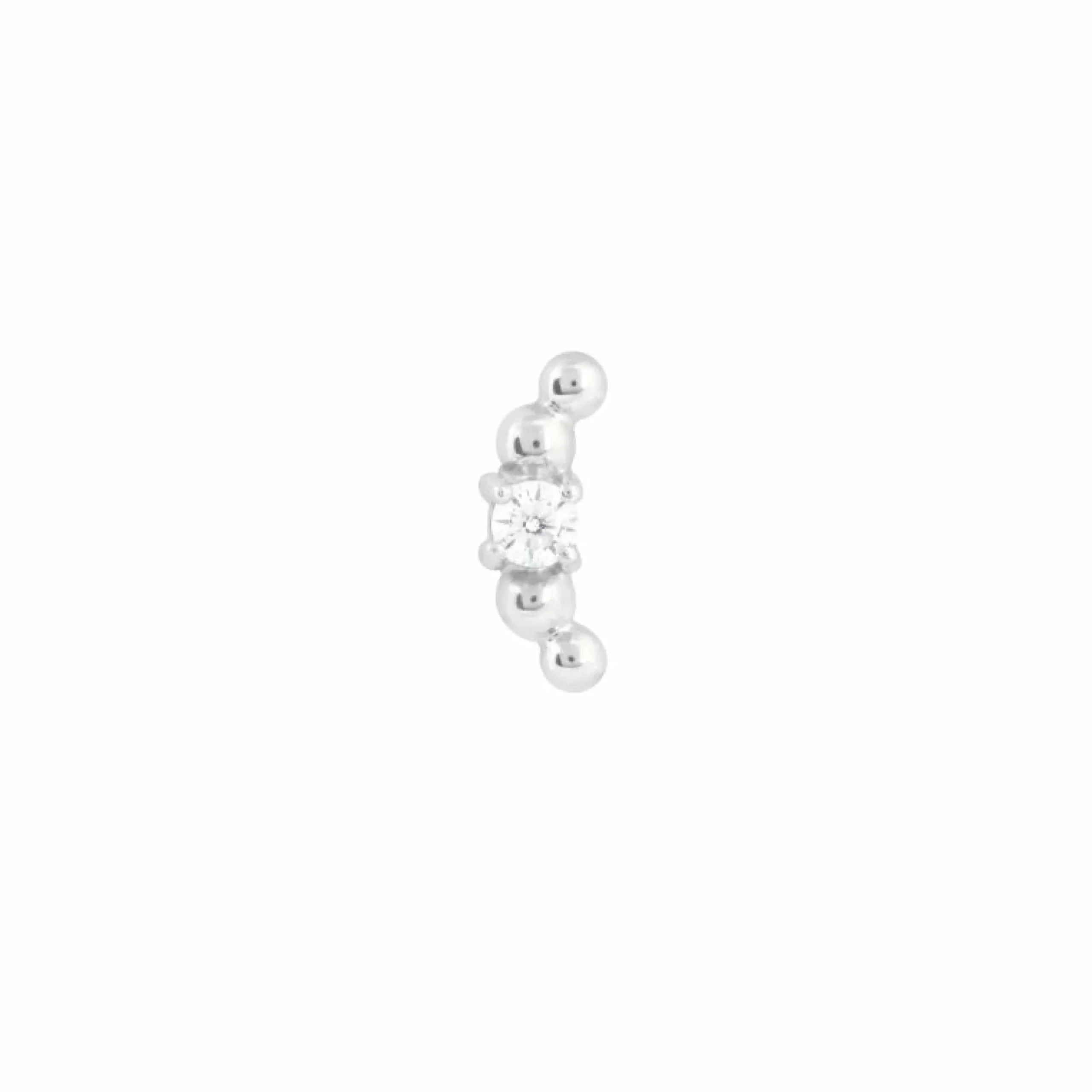 beaded_curved_piercing_st_2.webp Beaded Curved Piercing Stud in Solid White Gold