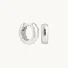 Bold Essential Huggies in Silver