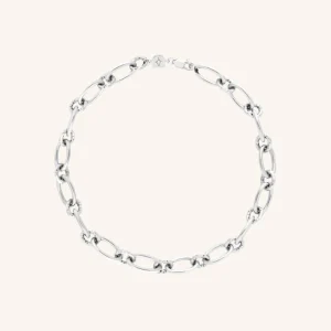 Bold Link Chain Bracelet in Silver
