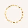 Bold Link Chain Bracelet in Gold