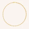 Bold Link Chain Necklace in Gold