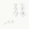 Bold Love Gift Set in Silver