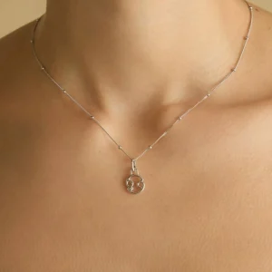 Cancer Zodiac Talisman Charm in Silver