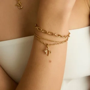 Capricorn Zodiac Talisman Charm in Gold