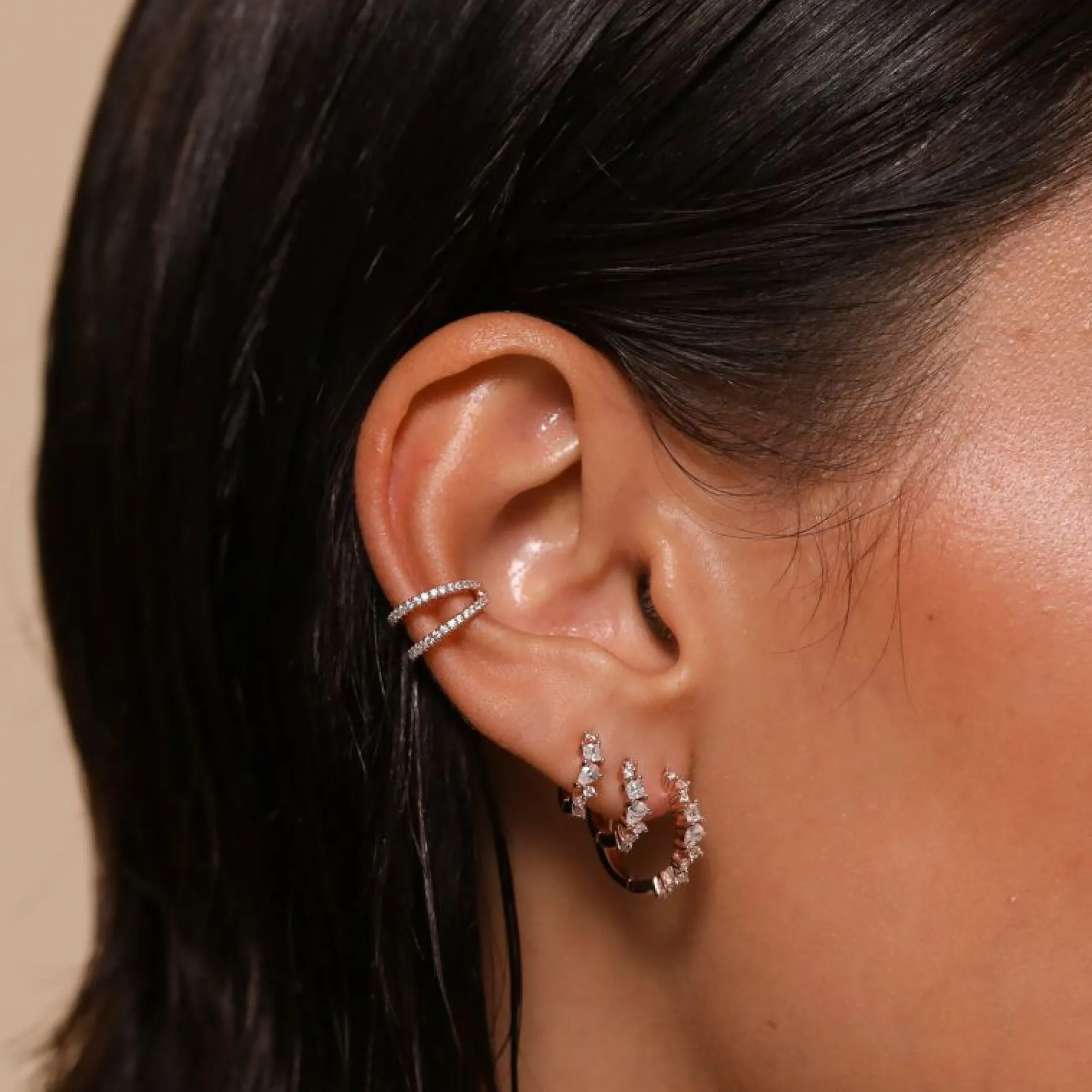 celestial_crystal_mm_hoop_4-1.webp Celestial Crystal 8mm Hoop in Rose Gold