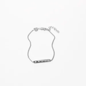 Cosmic Star Bar Bracelet in Silver