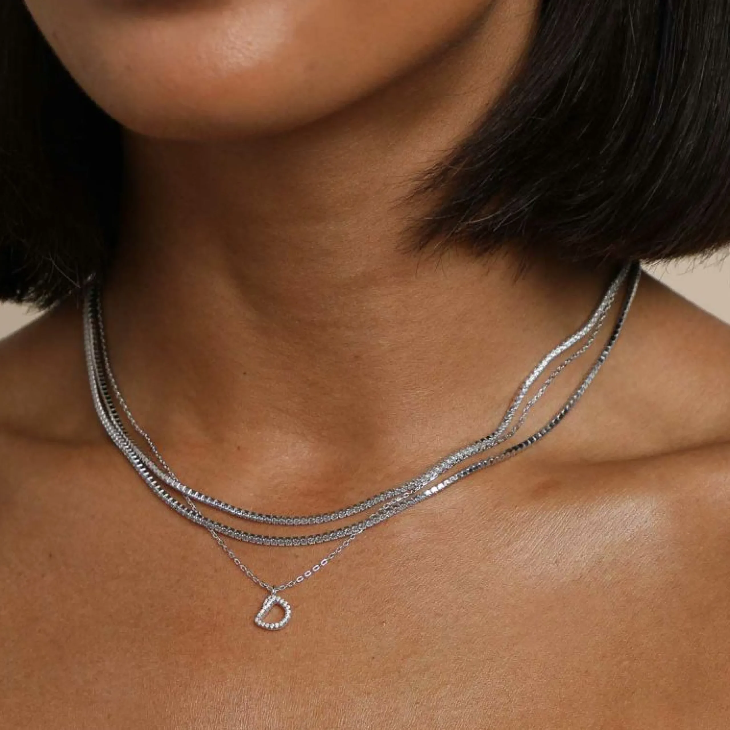 d_initial_pav_pendant_nec_2.webp D Initial Pavé Pendant Necklace in Silver