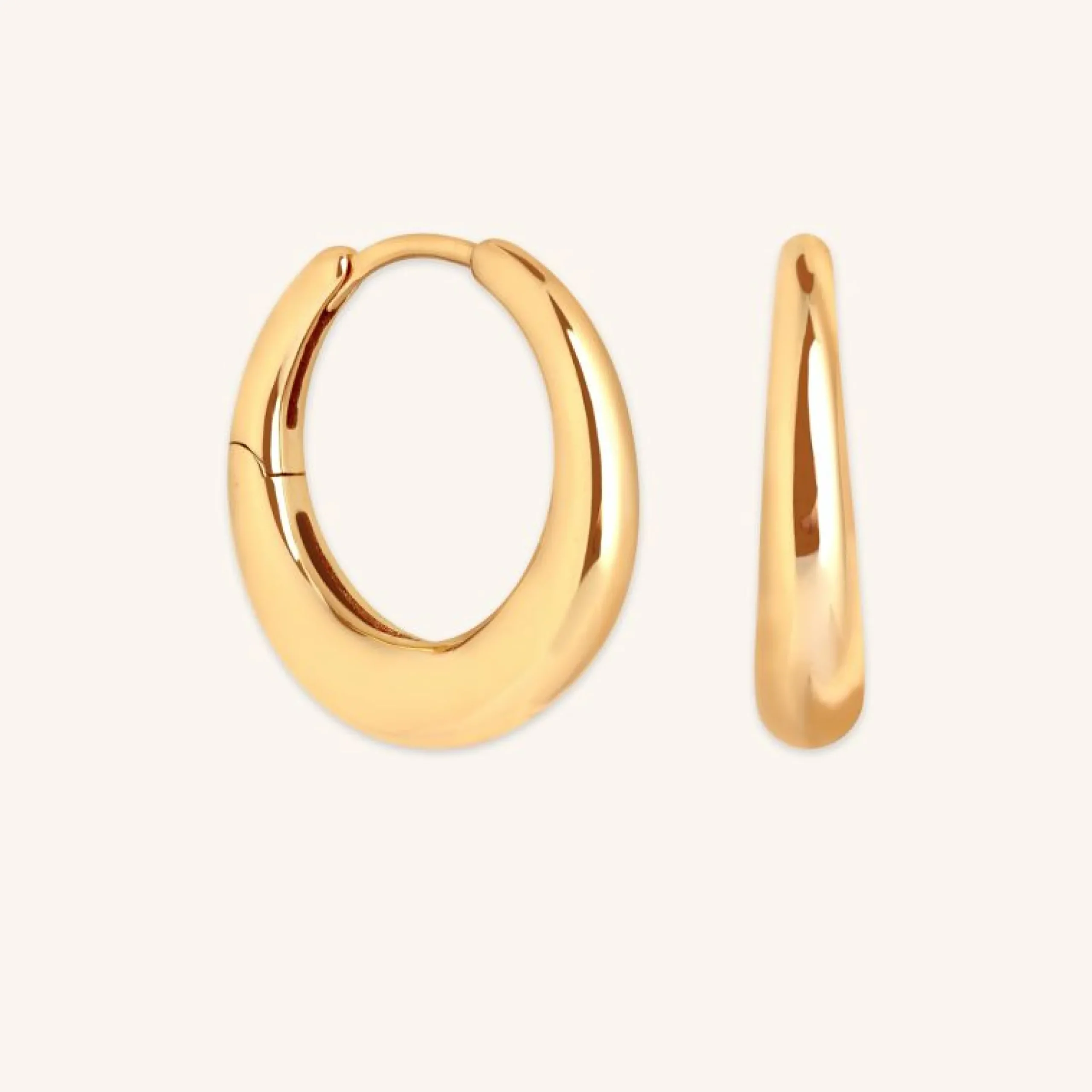 dome_medium_hoops_in_gold_0.webp Dome Medium Hoops in Gold