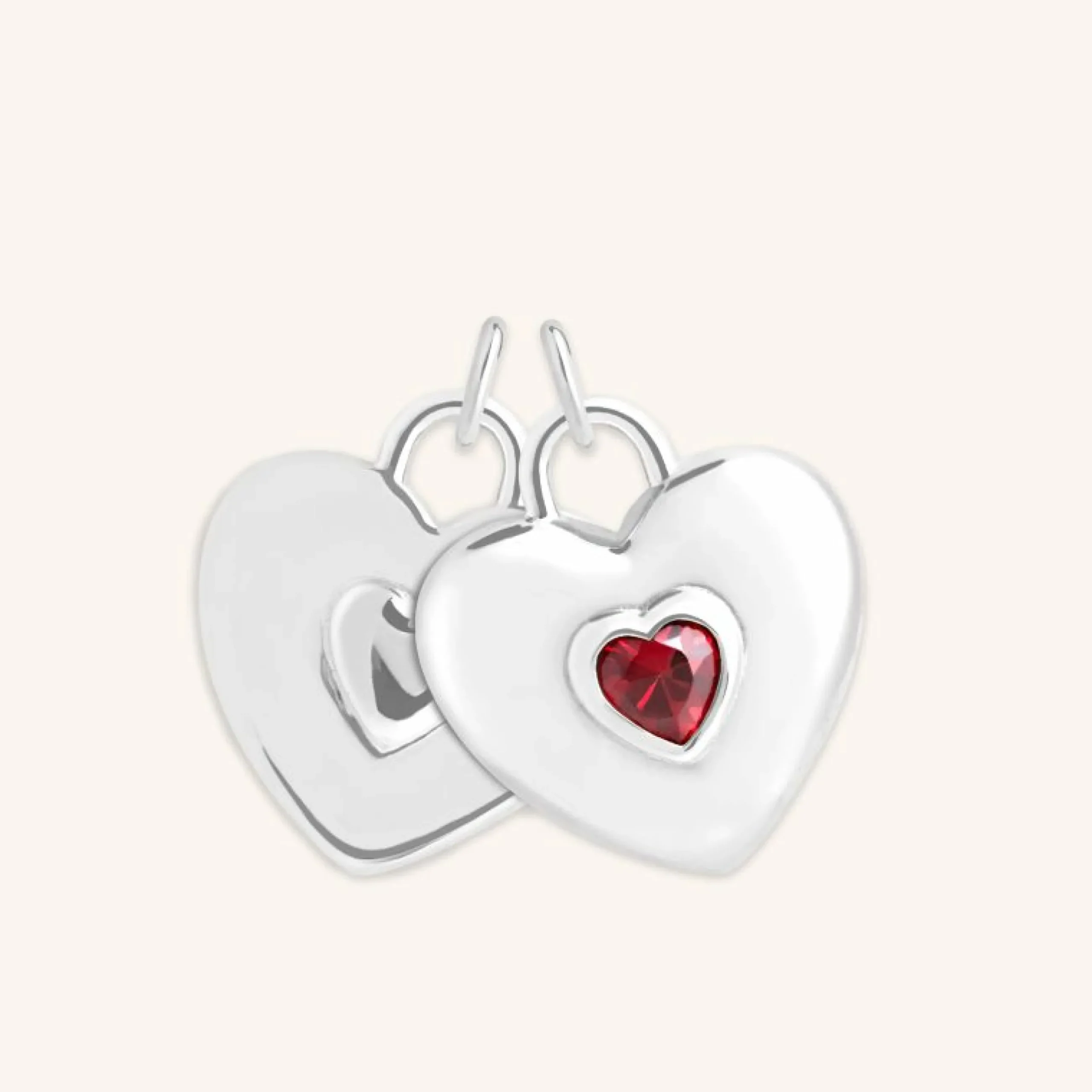 duo_heart_talisman_charm__1-1.webp Duo Heart Talisman Charm in Silver