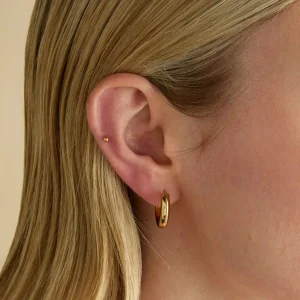 Essential Ball Titanium Piercing Stud in Gold