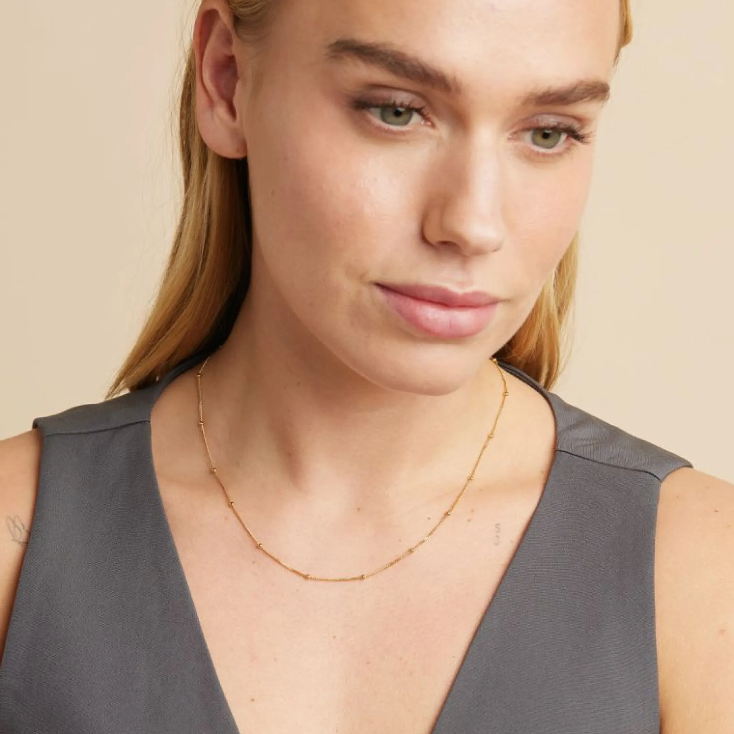 essential_beaded_chain_ne_1.webp Essential Beaded Chain Necklace in Gold