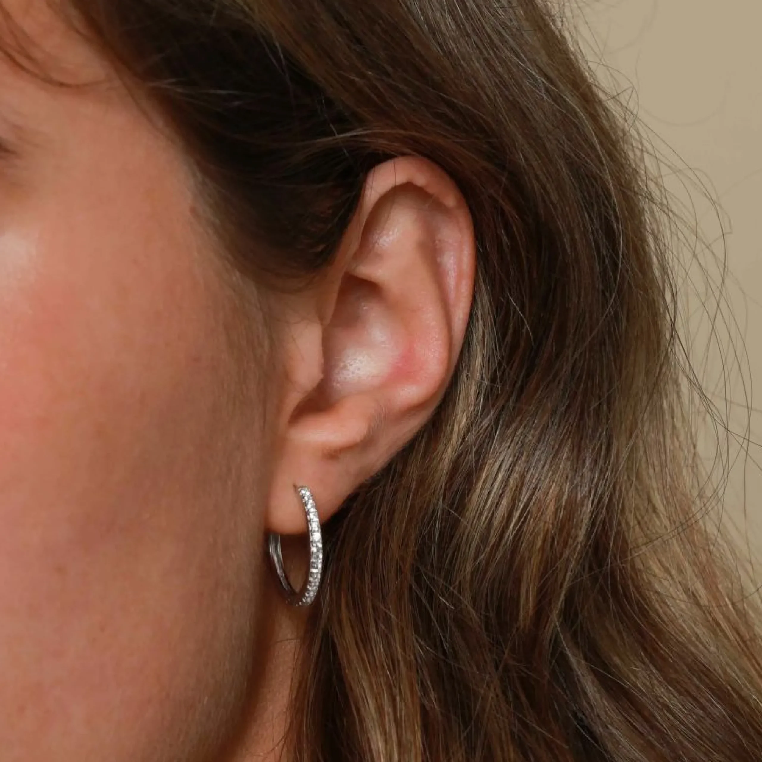 essential_crystal_medium__1-1.webp Essential Crystal Medium Hoops in Silver