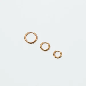 Essential 11.5mm Hoop in Gold