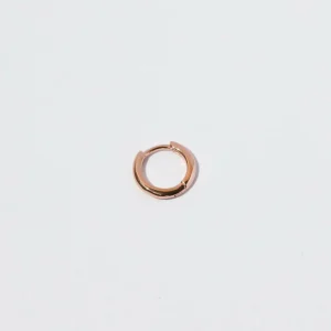 Essential 8mm Hoop in Rose Gold