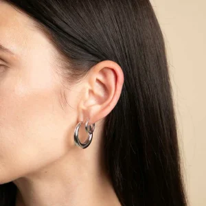 Essential Small Hoops in Silver
