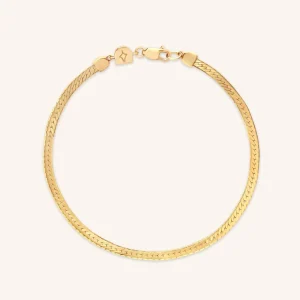 Essential Snake Chain Bracelet in Gold