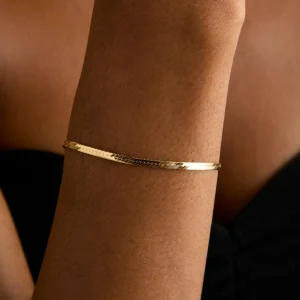 Essential Snake Chain Bracelet in Gold