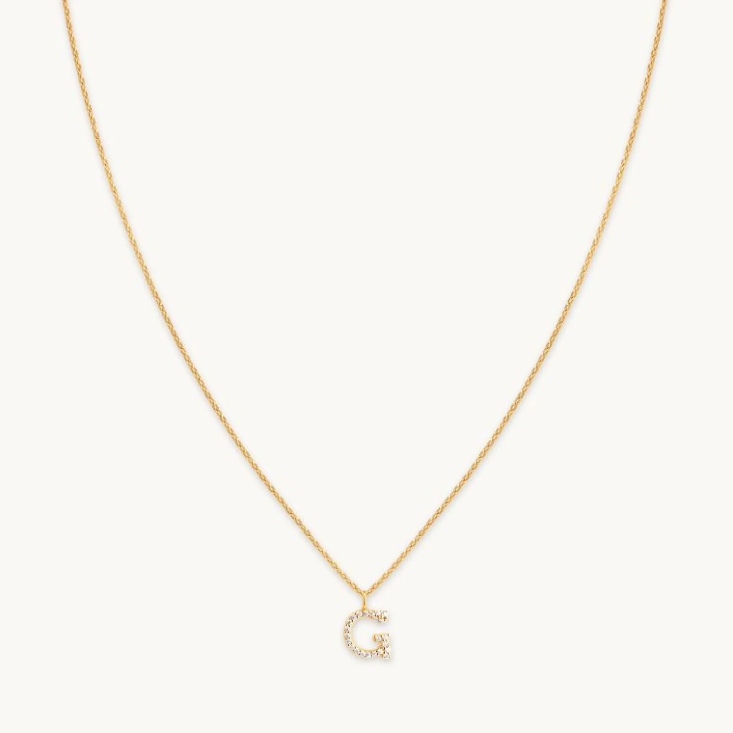 g_initial_pav_pendant_nec_0-1.webp G Initial Pavé Pendant Necklace in Gold