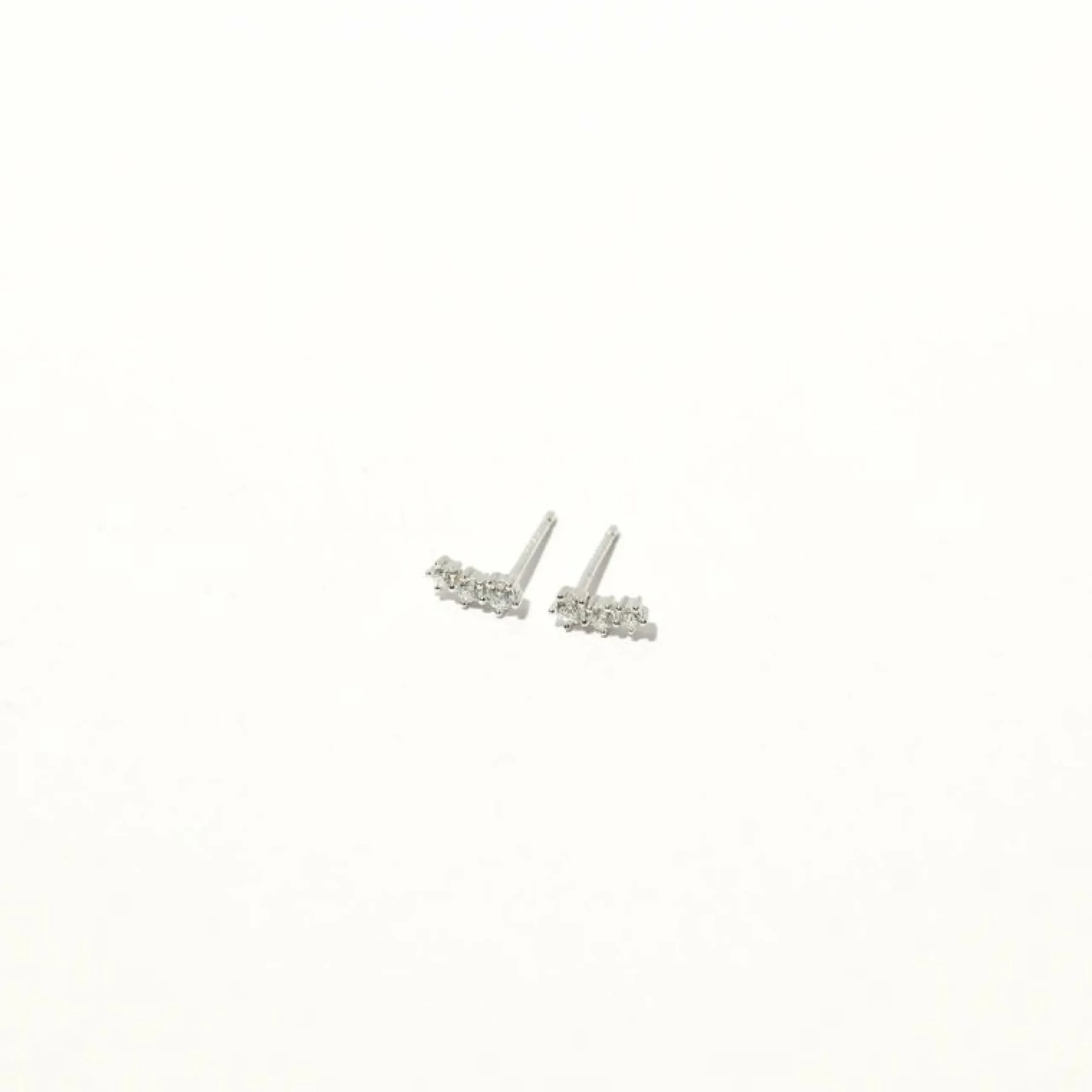 glimmer_crystal_climber_s_2.webp Glimmer Crystal Climber Stud Earrings in Silver