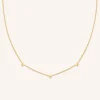 Heart Charm Necklace in Gold