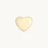 Heart Click Charm in 9k Gold