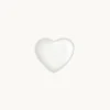 Heart Click Charm in 9k White Gold