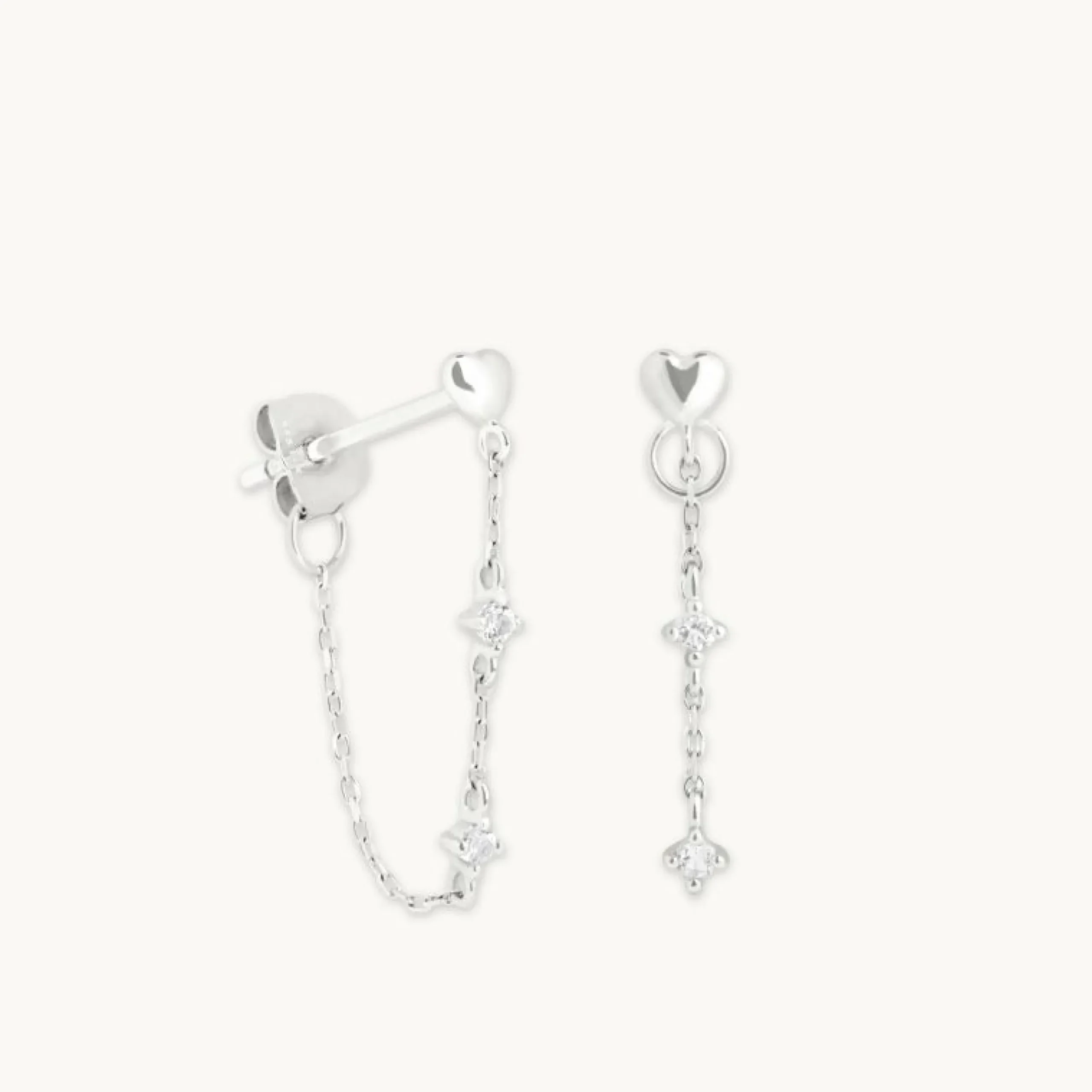 heart_topaz_chain_studs_i_0-1.webp Heart Topaz Chain Studs in Solid White Gold