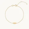 ID Charm Bracelet in Solid Gold