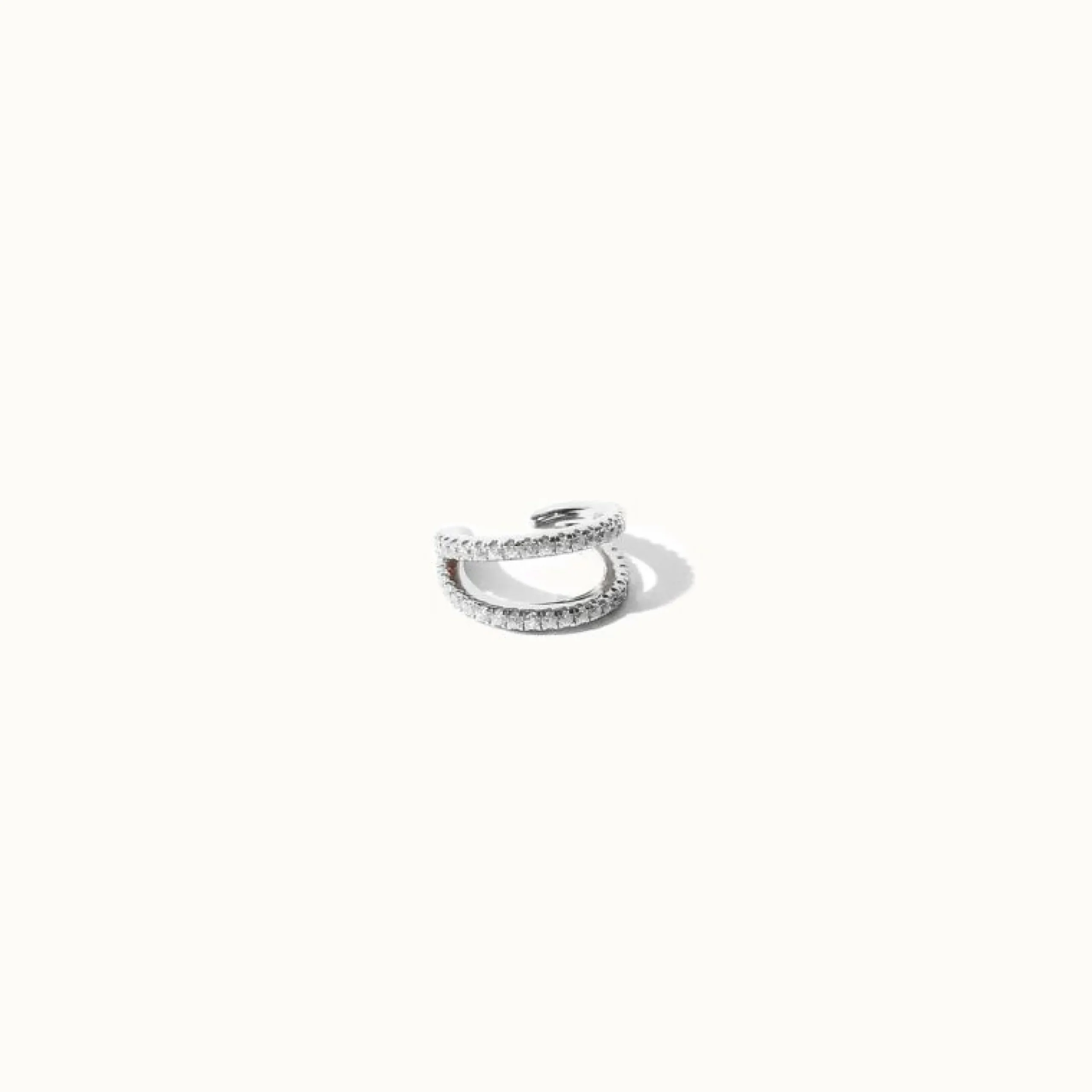 illusion_double_crystal_e_2.webp Illusion Double Crystal Ear Cuff in Silver