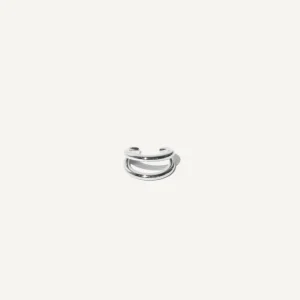Illusion Essential Ear Cuff in Silver