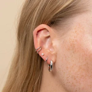 Illusion Essential Ear Cuff in Silver
