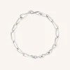 Infinite Chain Bracelet in Silver