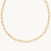 Infinite Chain Necklace in Gold