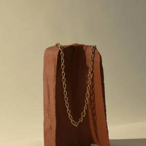 Infinite Chain Necklace in Gold