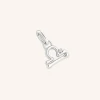Libra Zodiac Talisman Charm in Silver