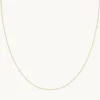 Marylebone Chain Necklace in Solid Gold