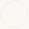 Miyu Chain Necklace in Solid Gold