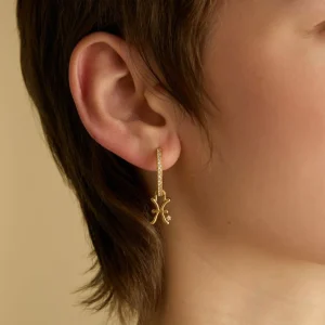 Pisces Zodiac Talisman Charm in Gold