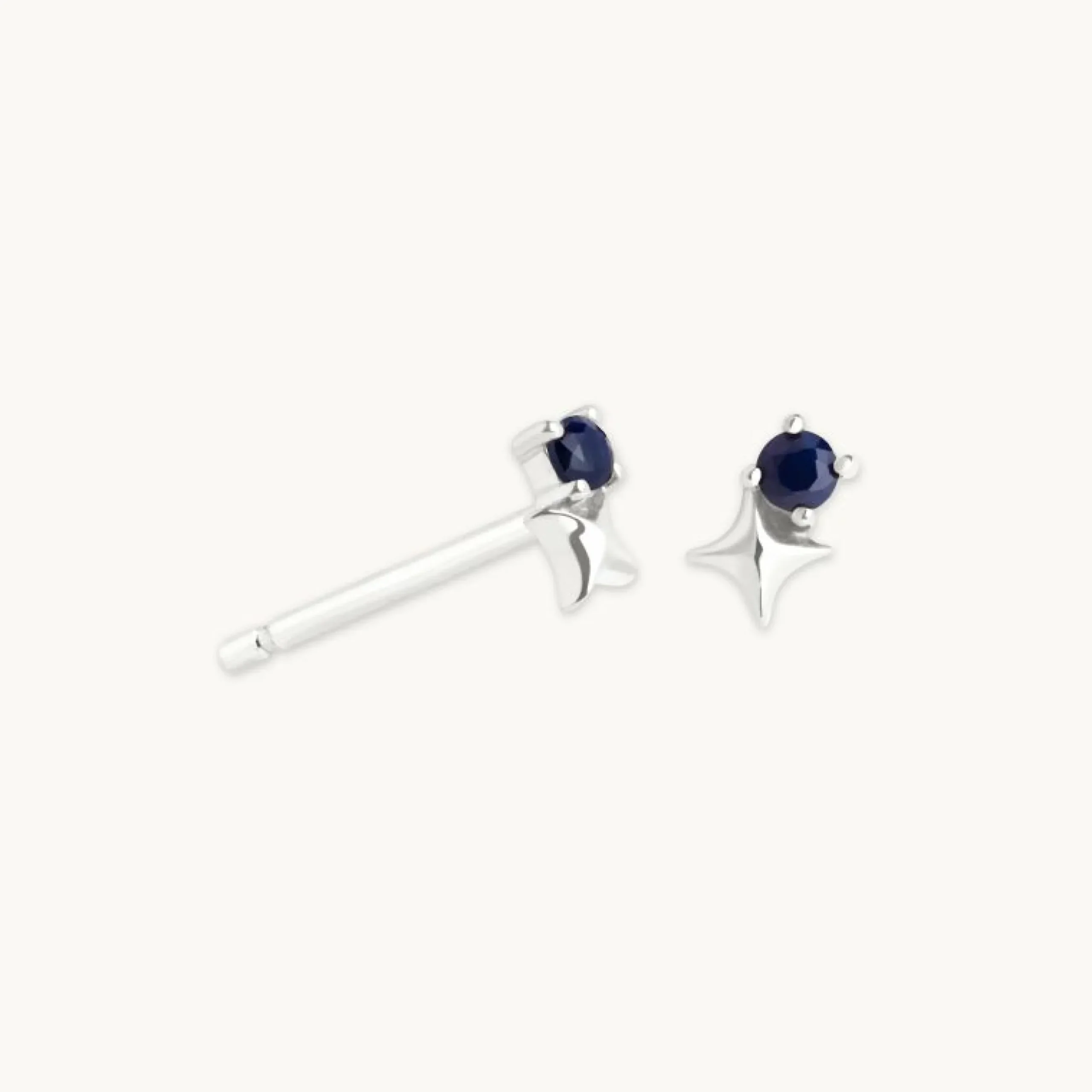 september_sapphire_births_0-1.webp September Sapphire Birthstone Earrings in Solid White Gold