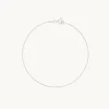 Shoreditch Chain Bracelet in Solid White Gold