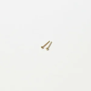 Small Ball Stud Earrings in Solid Gold