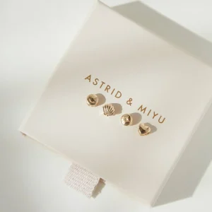 Smiley Click Charm in 9k Gold