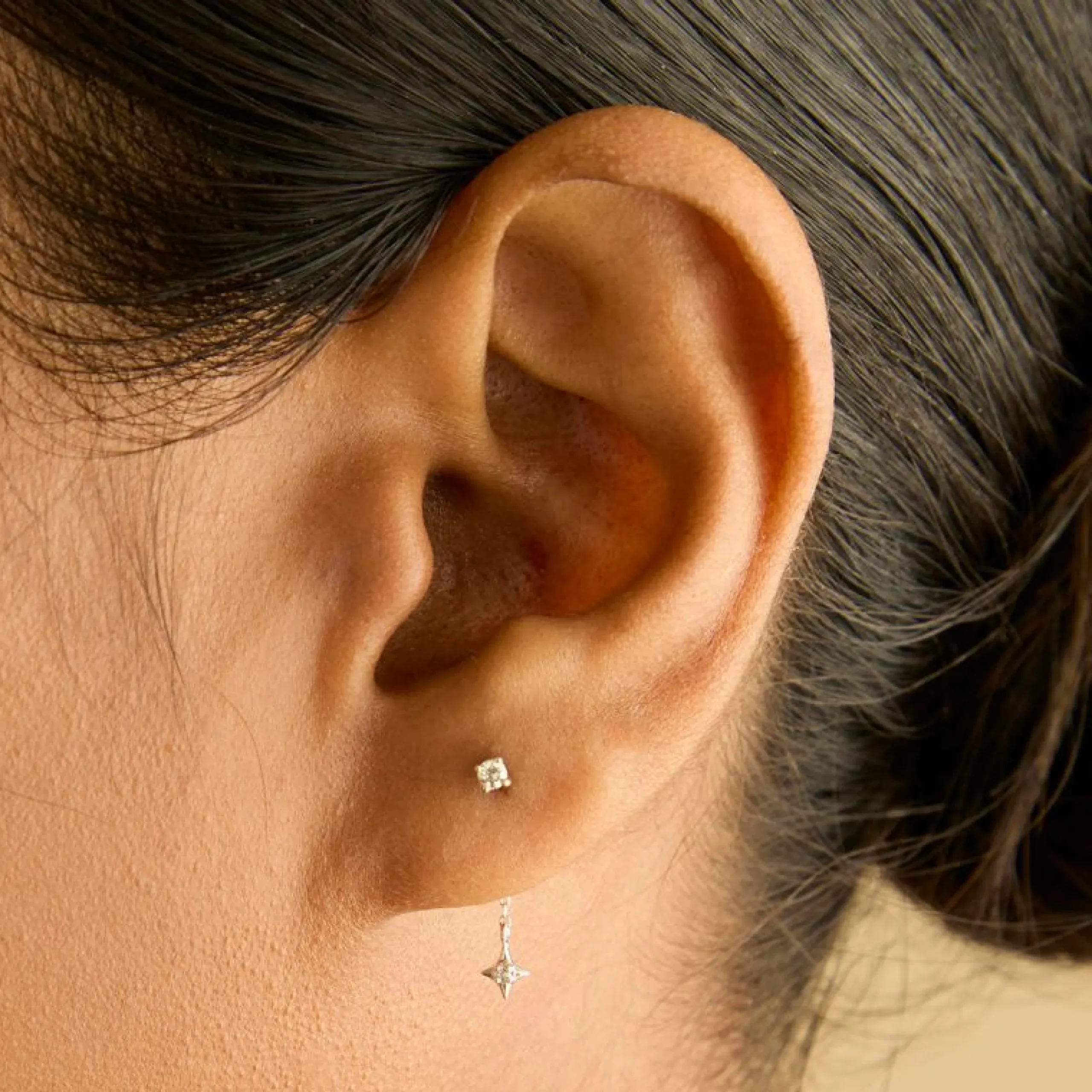 star_ear_curation_chain_i_1.webp Star Ear Curation Chain™ in Solid White Gold