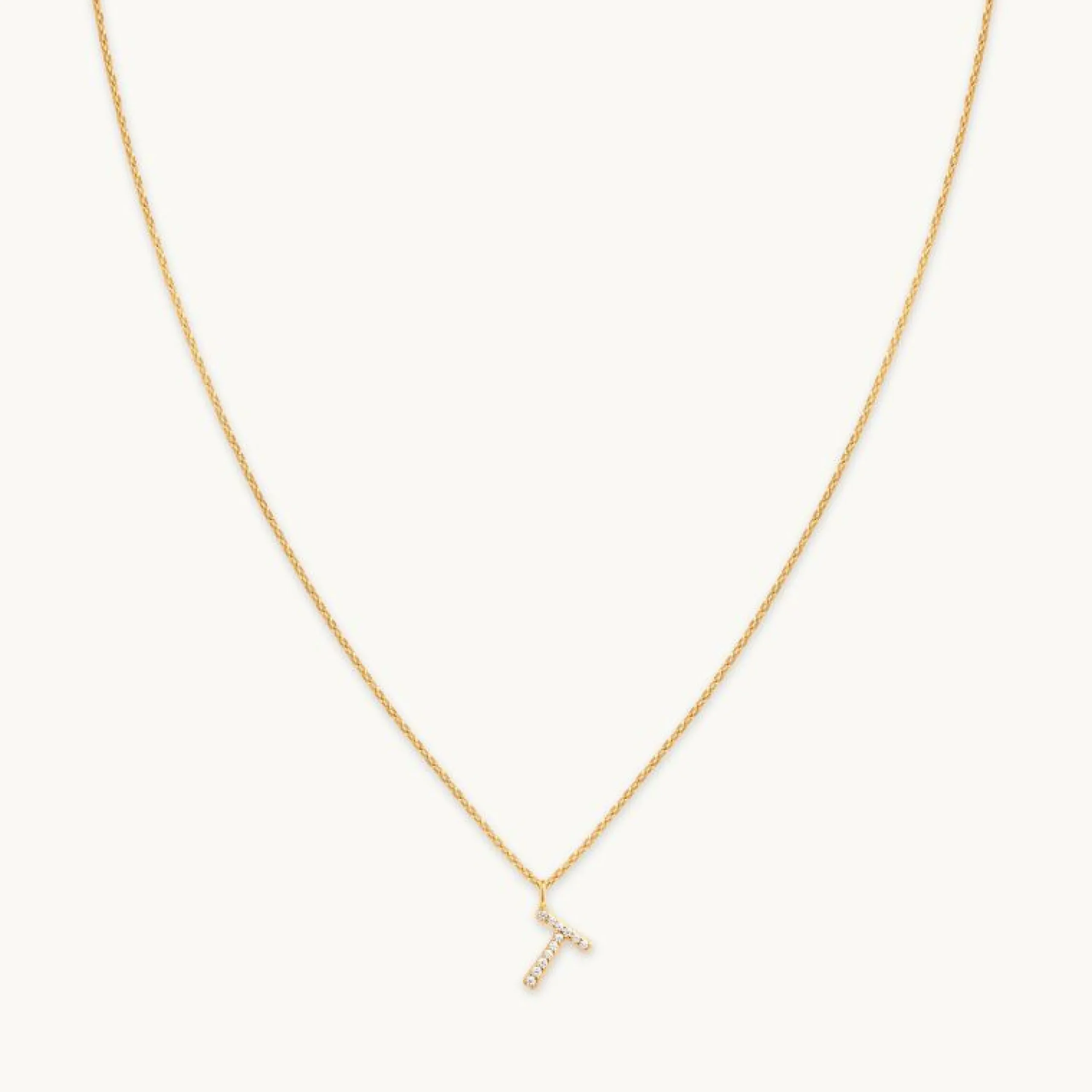 t_initial_pav_pendant_nec_0-1.webp T Initial Pavé Pendant Necklace in Gold