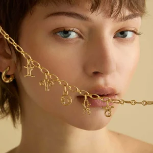 Taurus Zodiac Talisman Charm in Gold