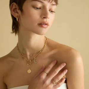 Virgo Zodiac Talisman Charm in Gold
